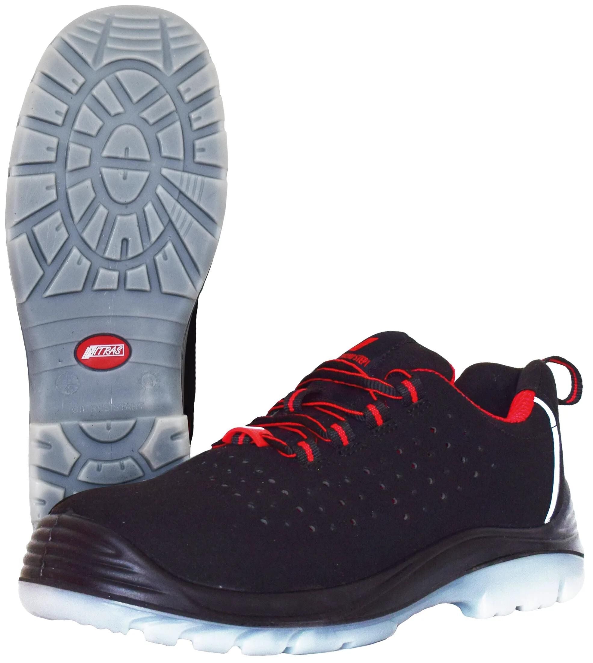 Nitras safety halbschuh micro step i safety shoes gr. 47 nitras micro step i