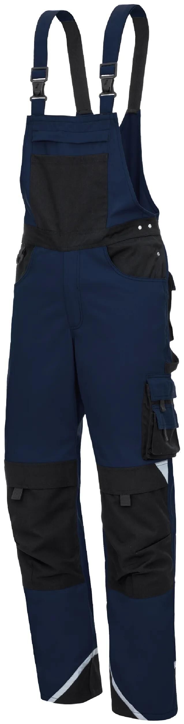 Nitras safety latzhose motion tex plus dungarees nitras mot.tex plus 52 marine blue black