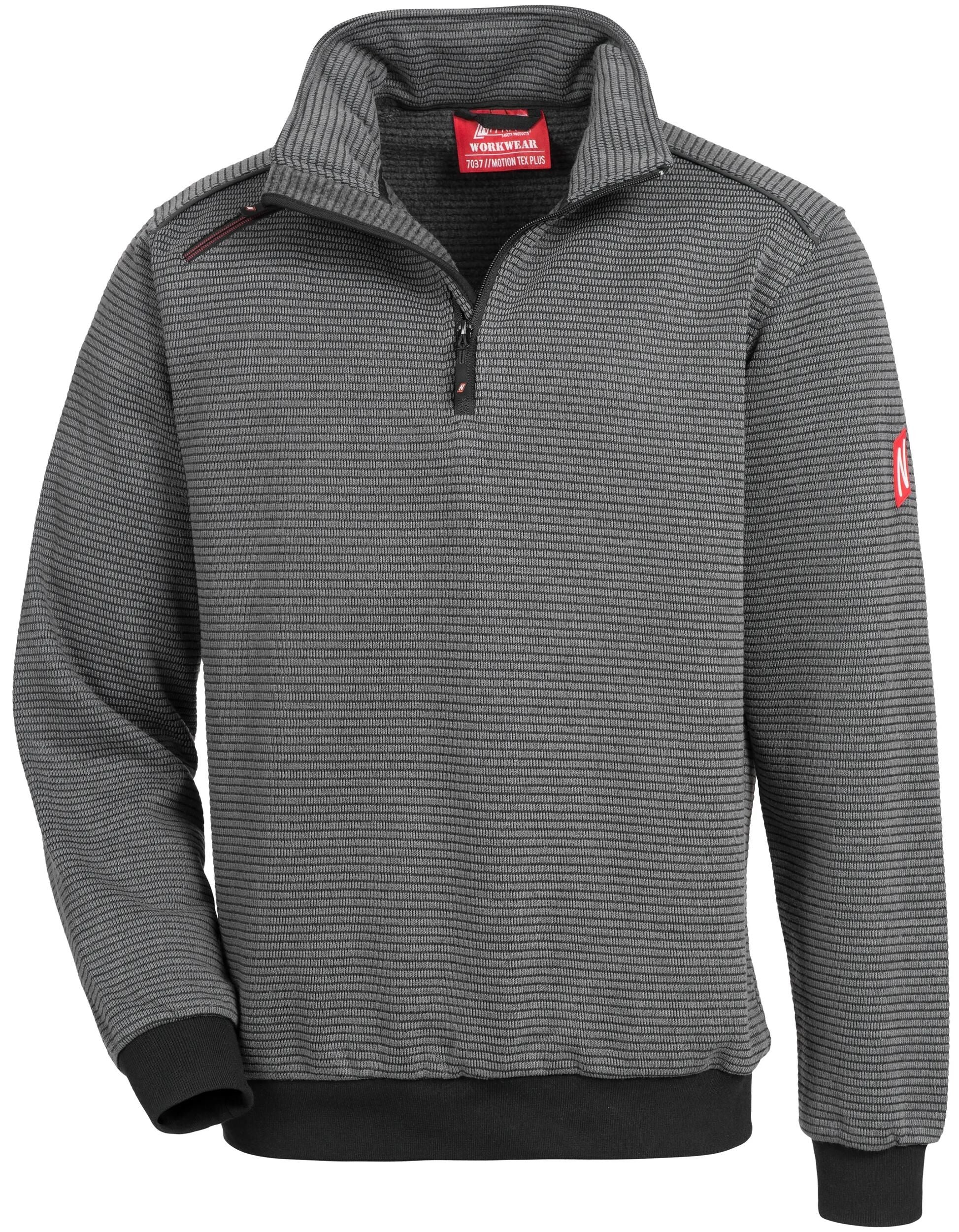 Nitras safety pullover motion tex plus pullover gr. m grey nitras motion tex plus