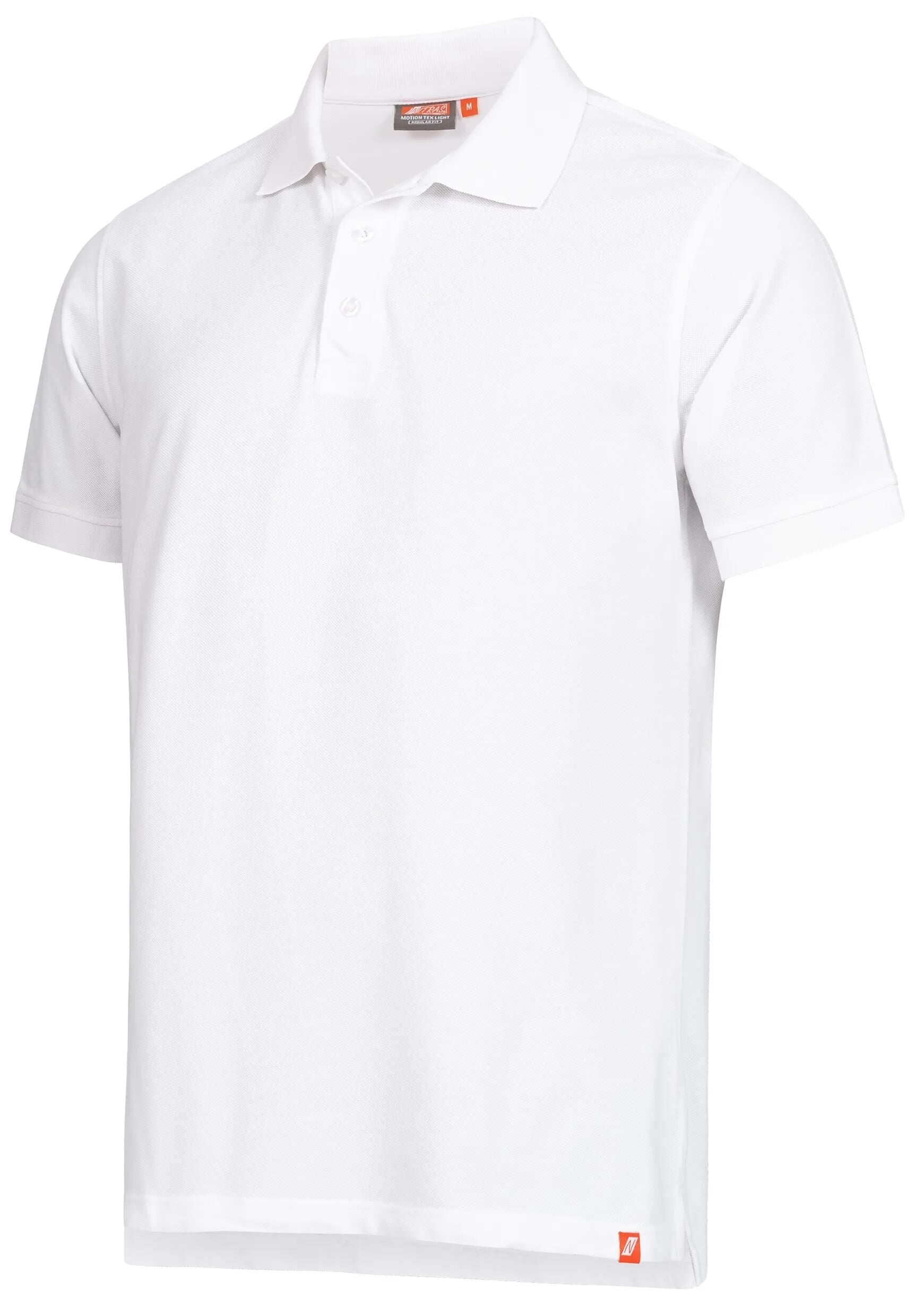 Nitras safety poloshirt motion tex light poloshirt gr. m white nitras motion tex light