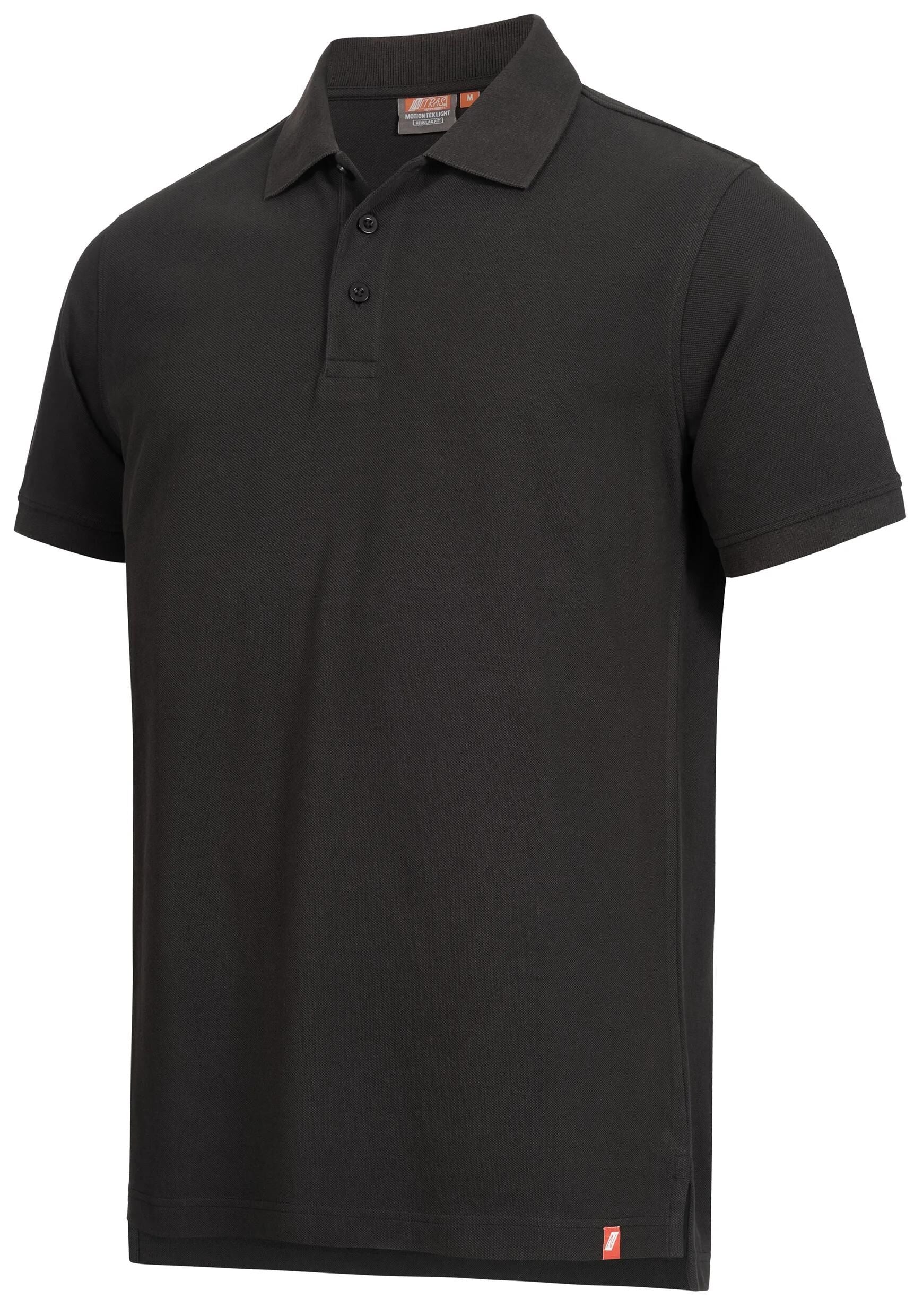 Nitras safety poloshirt motion tex light poloshirt gr. m black nitras motion tex light