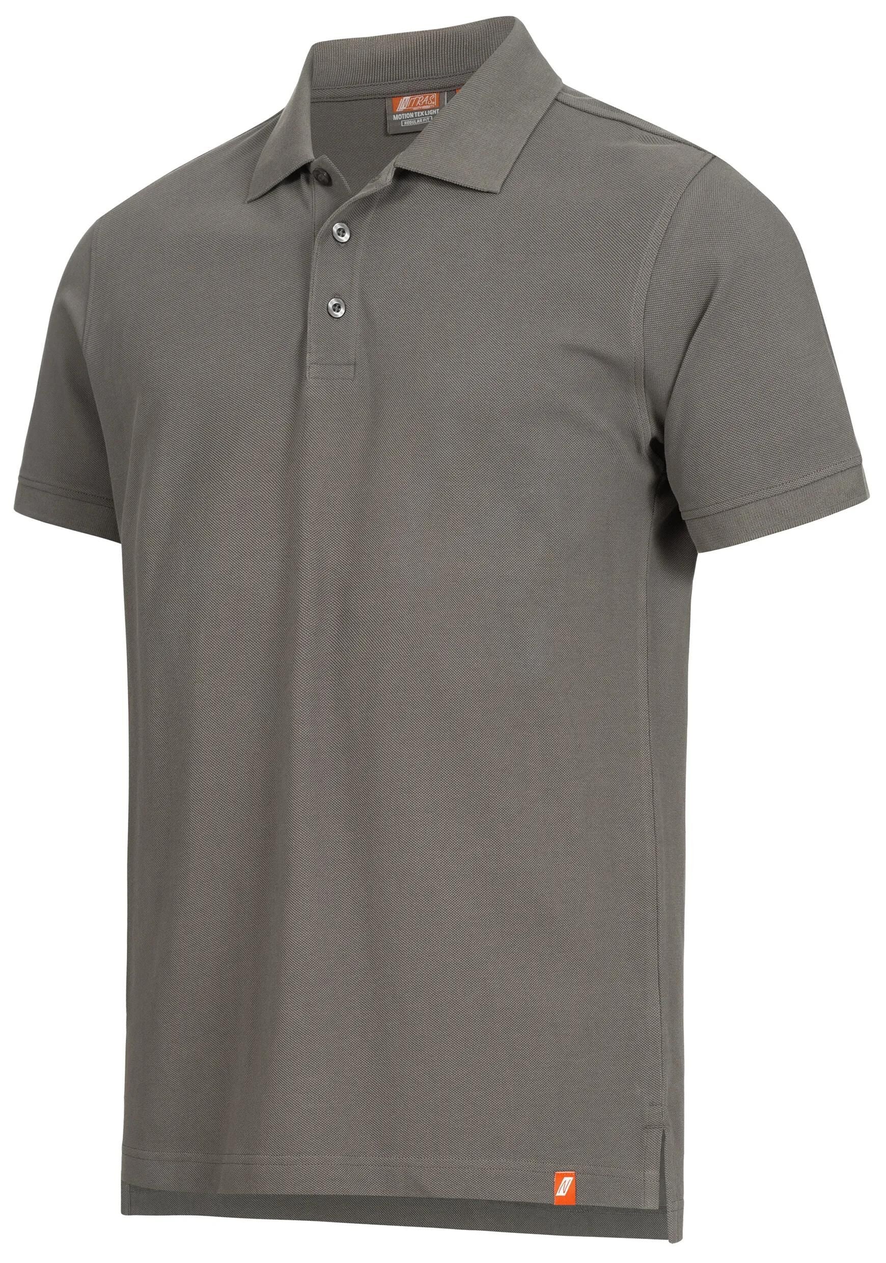 Nitras safety poloshirt motion tex light poloshirt gr. xxl grey nitras motion tex light