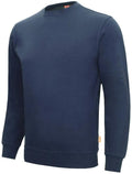 Nitras safety pullover motion tex light pullover gr. l navy blue nitras motion tex light