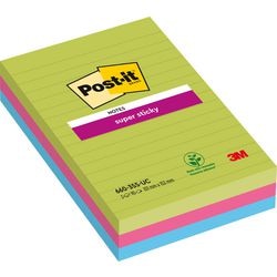 Post-it super sticky 101x152 l 90v 3x