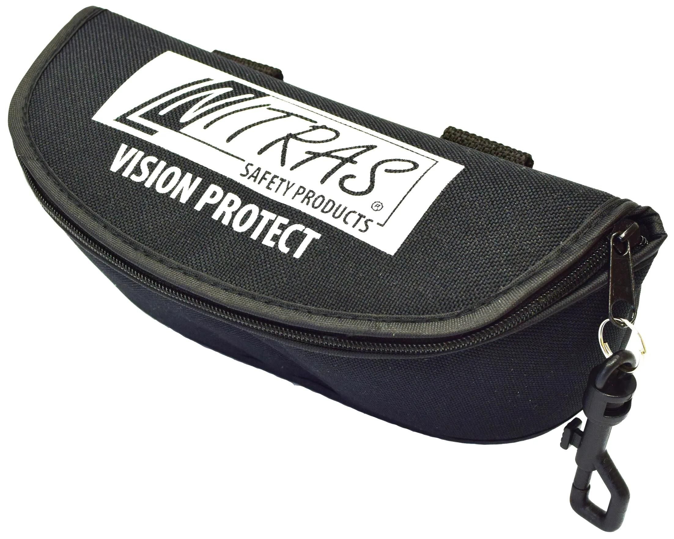Nitras safety brillenetui glasses case black textile
