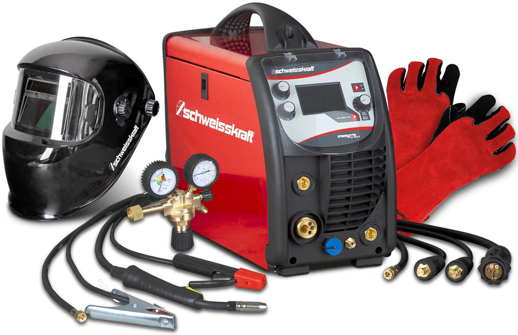 Schweisskraft schweißgerät easy-mig 181 multi set multifunctional inverter easy-mig 181 multi-set