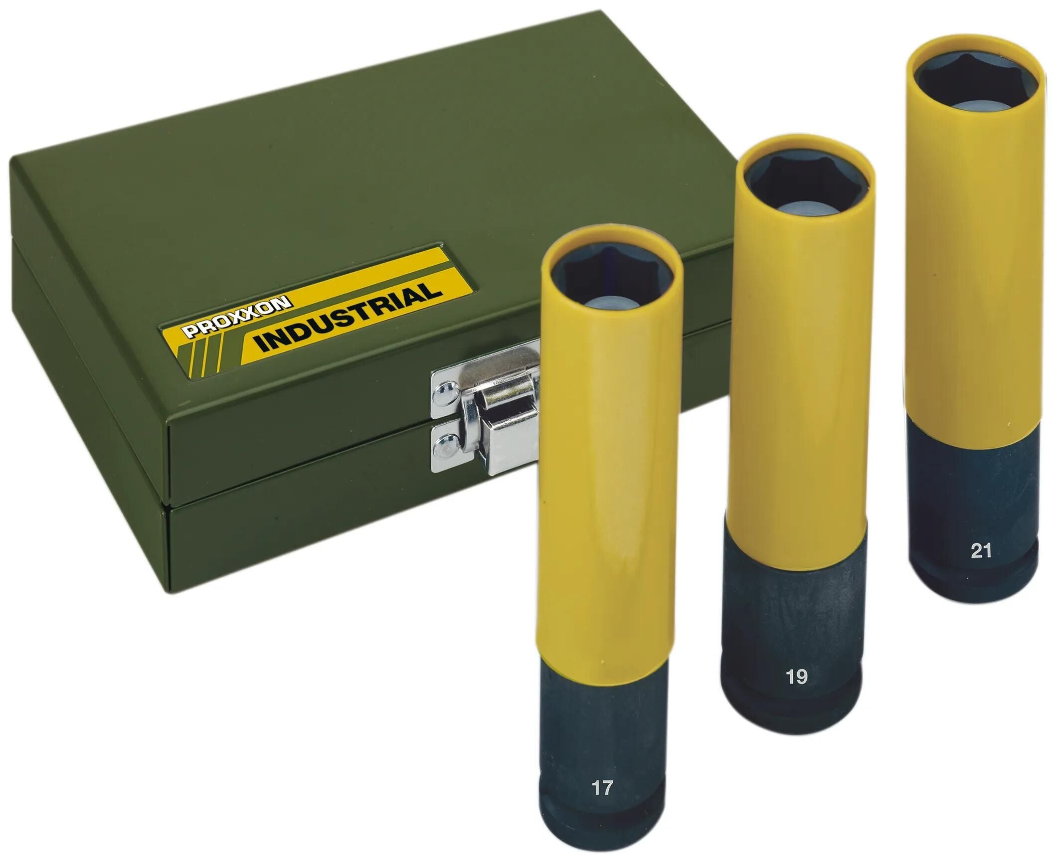 Proxxon radmutterneinsatz socket wrench set 1 2 3-tlg.