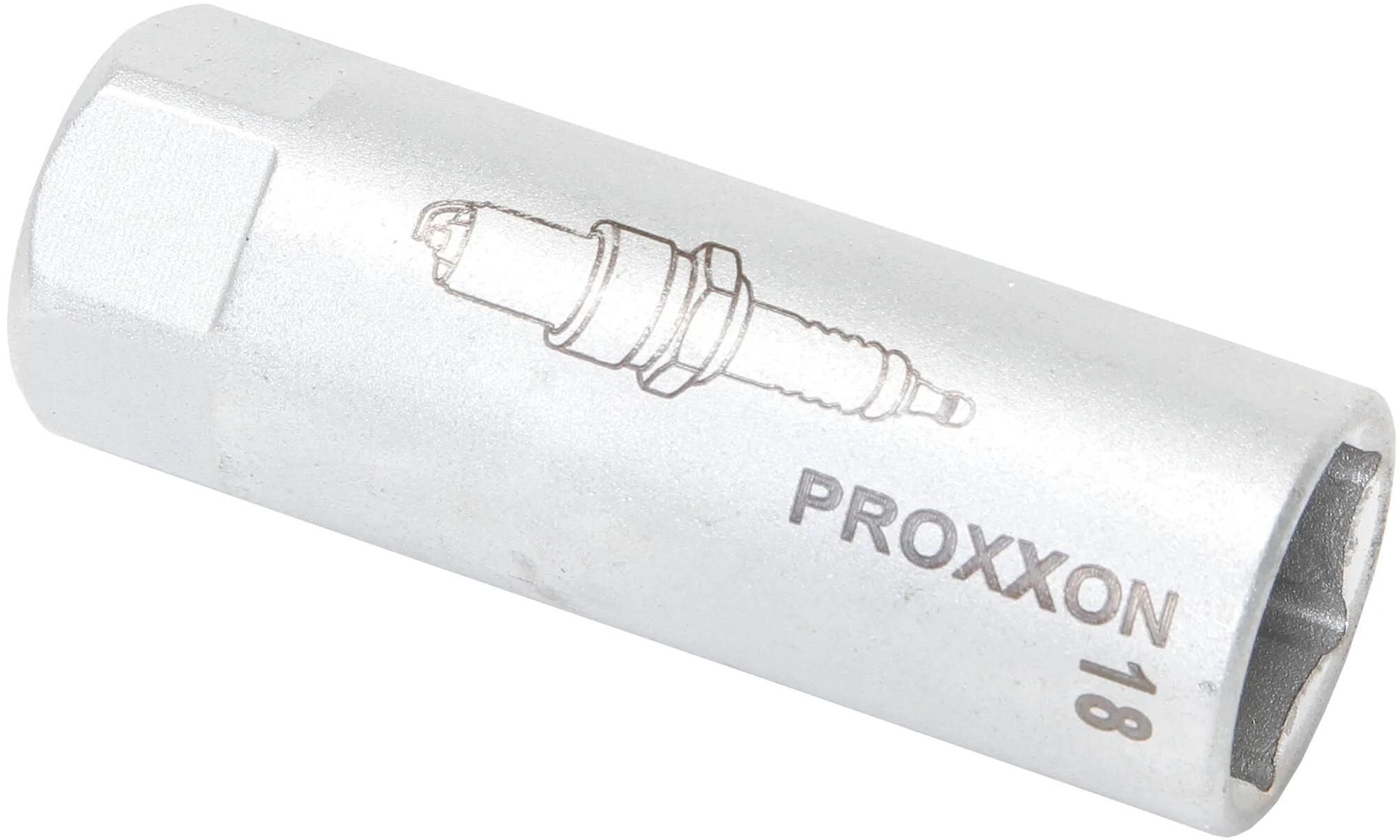 Proxxon zündkerzen-steckschlüsseleinsatz 1 2 end plug insert 18 mm
