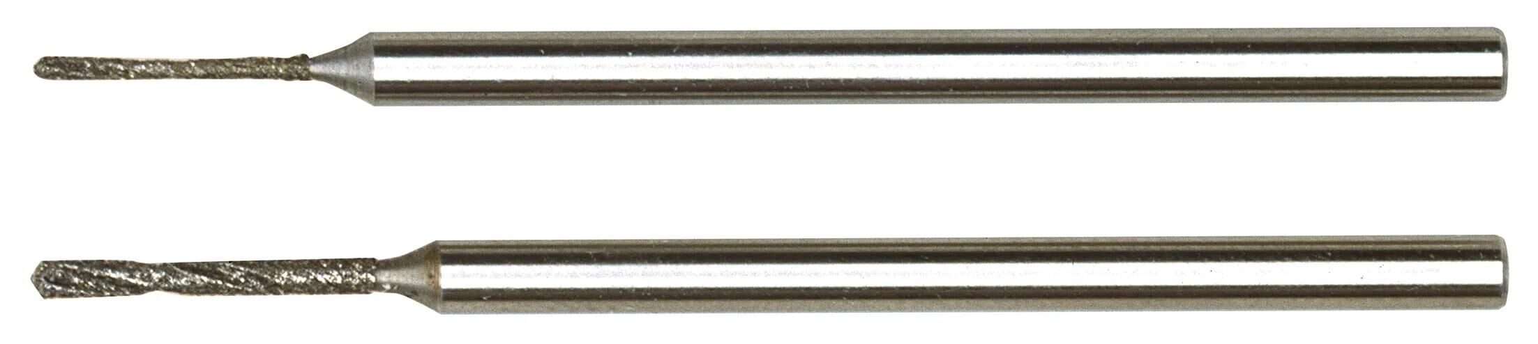 Proxxon spiralbohrersatz diamond spiral drill 1x 0.8mm and 1x 1.2mm