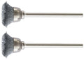 Proxxon pinselbürste brushes shaft 2.35 d=13mm steel 2pcs