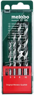 Metabo accessoires metabo bohrersortiment universal drill bit casse 4-part