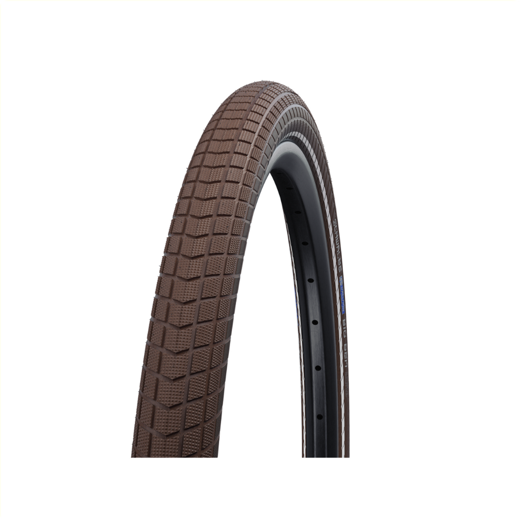 Schwalbe Big Ben Plus (K-Guard, Twinskin), braun mit Spiegelung, 26x2,15 ETRTO 55-559