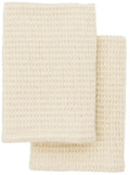 Meraki vaatdoek beige 30x30 cm - 2 stuks