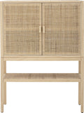 Bloomingville - sanna kast - beige - gmelina hout