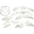 Edge plaatset 13-delig voor peugeot speedfight 2 - wit