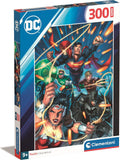 Clementoni - puzzel - 300 stukjes - dc comics justice league - kinderpuzzel - vanaf 9 jaar