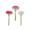 Decoris kunstboeket met bloemen ø16xh31cm
