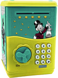Lexibook disney scrooge elektronische spaarpot protected by secret code met geluid- en lichteffecten en music.