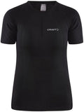 Craft active cool intensity ss w dames thermoshirt - zwart