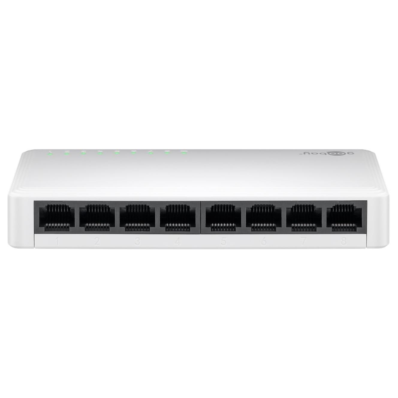 8-poorts netwerk switch