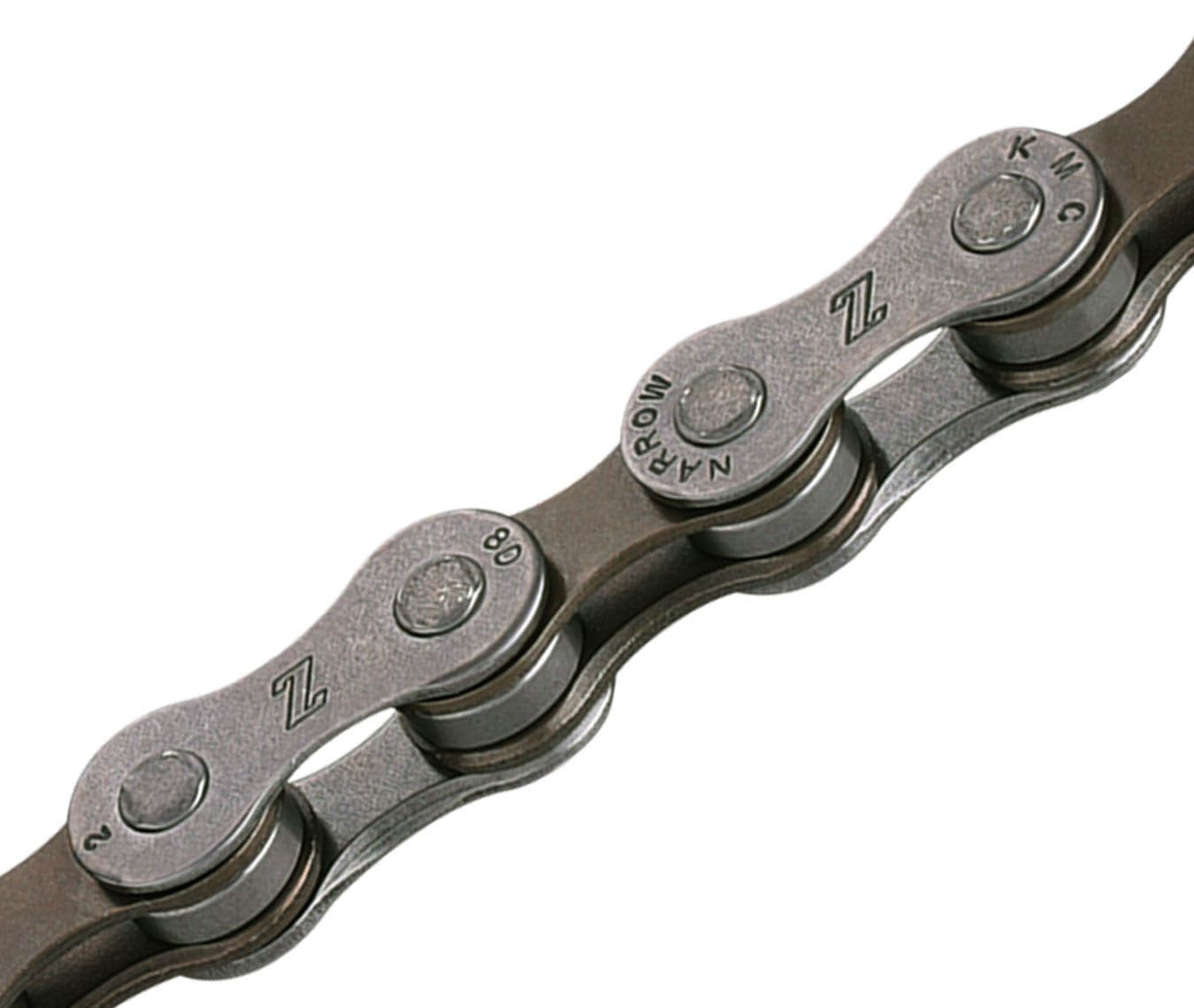 KMC Z7 Fahrradkette 7-8-fach 1 2x3 32 116 Glieder graubraun