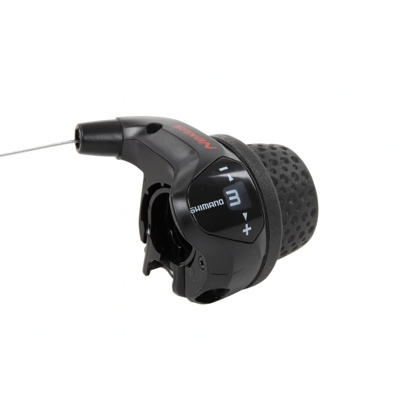 Shimano Nexus SL-3S41E 3-Gang-Schalthebel mit Kabeln - schwarz (Werkstattverpackung)