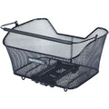 Basil Base M Fahrradkorb mit MIK-Befestigung, 14 Liter, 25 x 33 x 17 cm, schwarz