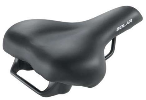 Selle Montegrappa 6150 Solar (Batavus) mit schwarzem Griff auf Karte