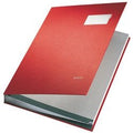 Leitz vloeiboek karton - 20 bladen - rood