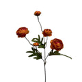Roberts collection kunstbloem ranonkel oranje 52cm