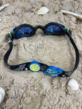 Bling2o zwembril kinderen - solar system - duikbril - anti-fog - uv-protect - multicolor