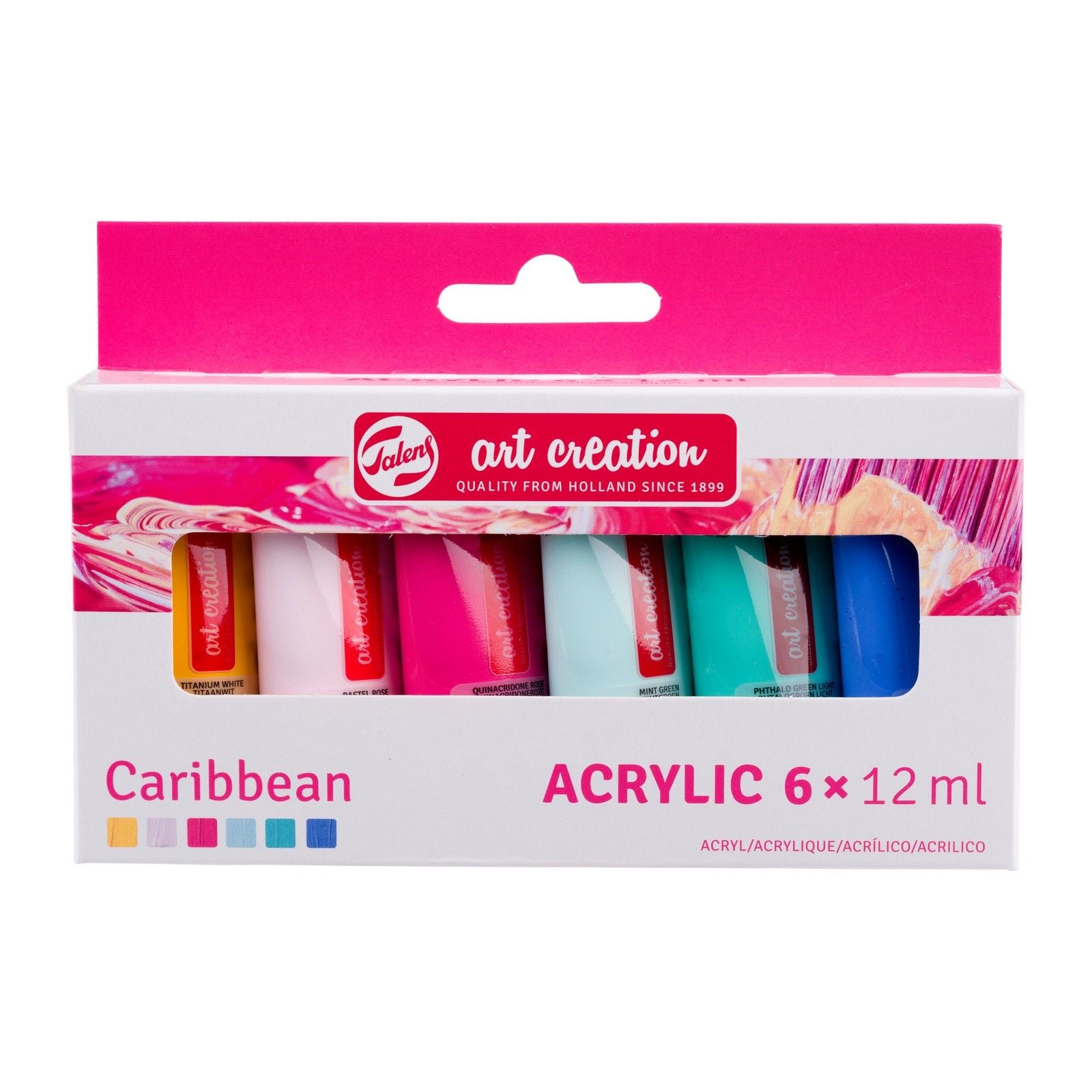 Talens art creation acrylverf set caribbean | 6 x 12 ml
