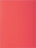 Exacompta rock''s 80 - pak van 100 inlegmappen 22x31cm voor a4 - rood - 800012e