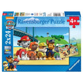 Ravensburger Paw Patrol Puzzle - Mutige Hunde, 2x24 Teile.