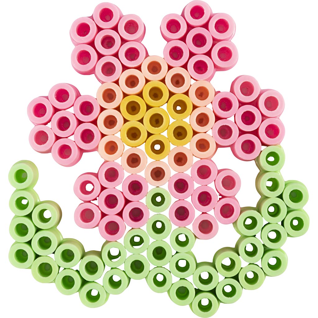 Creativ Company Nabbi Biobeads Grundplatte, sechseckig, 8,5 x 8,5 cm