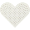 Creativ Company Nabbi Biobeads Grundplatte kleines Herz 7x8,5cm
