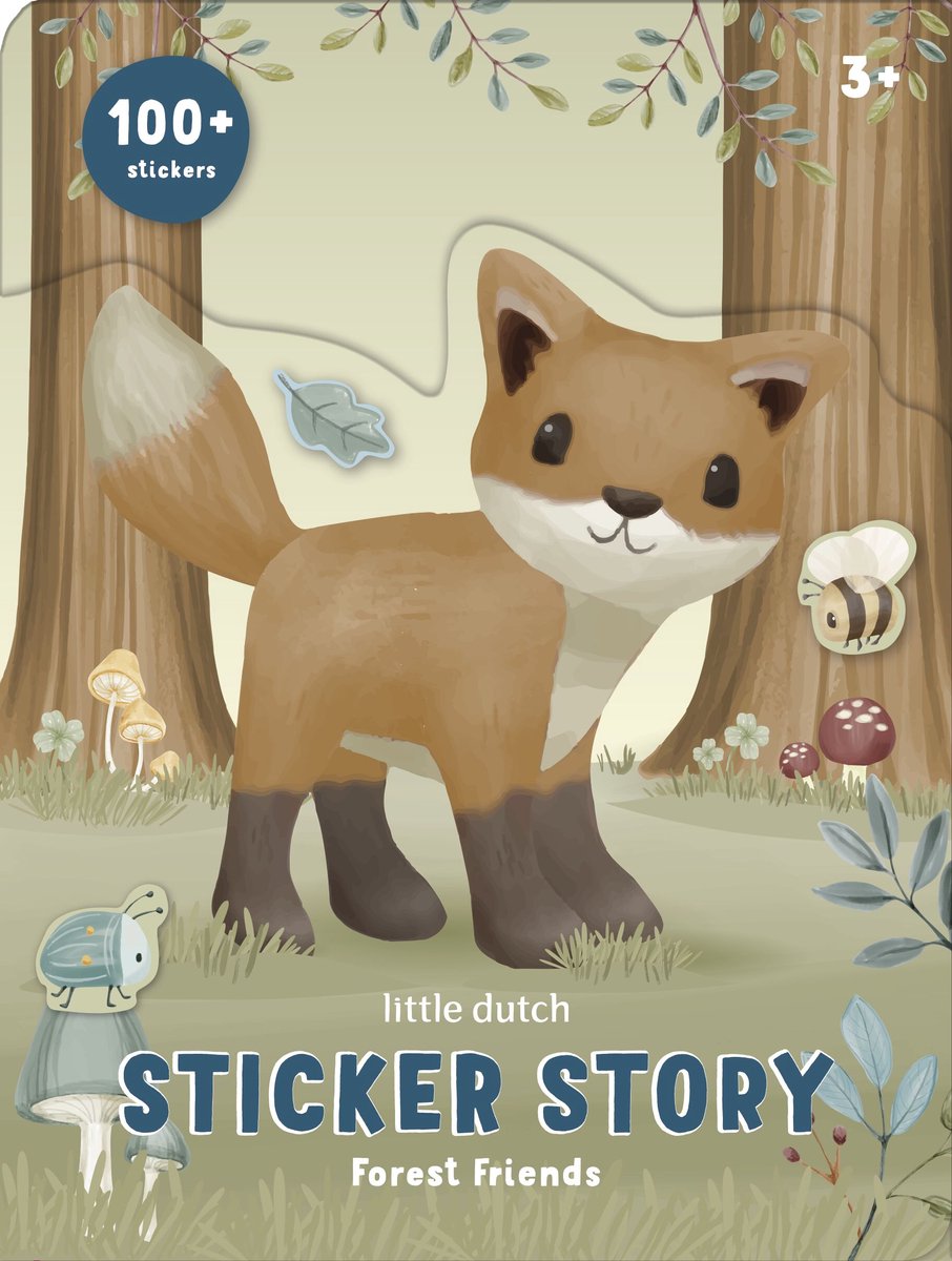 Little dutch stickerset forest friends