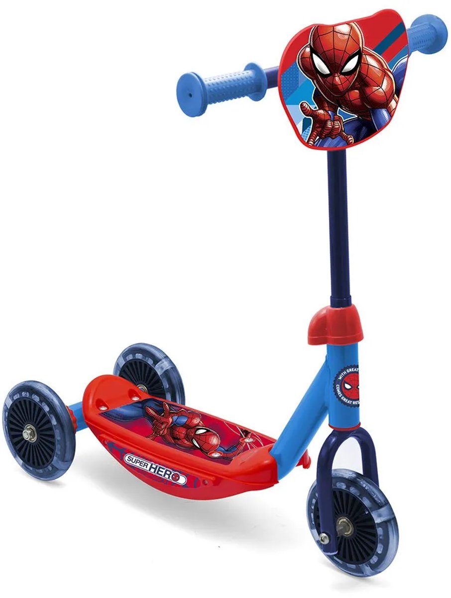 Spider-man kinderstep - 3 wielen - rood en blauw