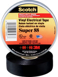 Scotch super88-19x20-b isolatietape zwart (l x b) 20 m x 19 mm 1 stuk(s)