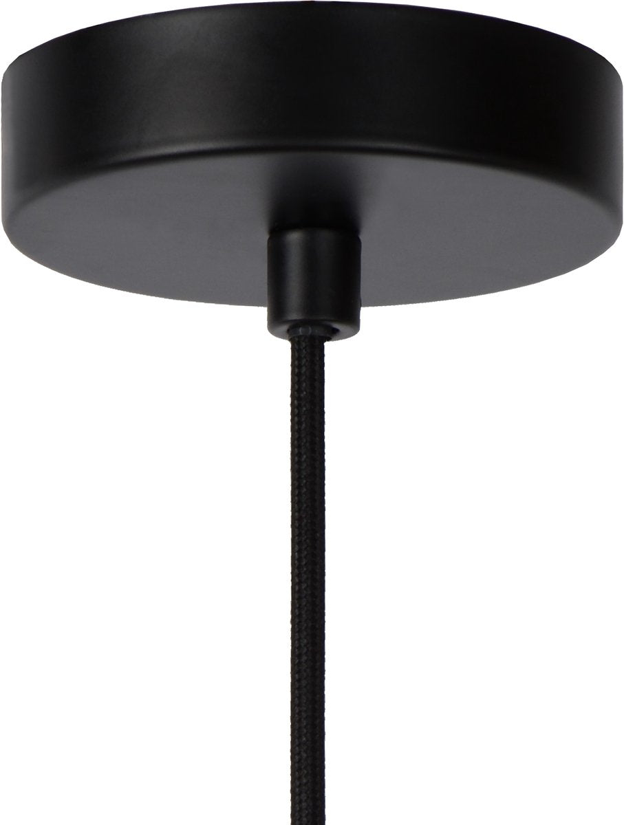 Lucide julius - hanglamp - ø 40 cm - 1xe27 - fumé