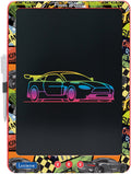 Lexibook 14’’ meerkleurige leer- en teken-e-ink-tablet met sjablonen accessory-drawing pen
