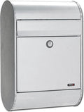 Allux brievenbus 5000 - zilver
