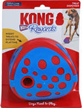 Kong rewards wally - hondenspeelgoed - ø12.5 cm rood blauw m l