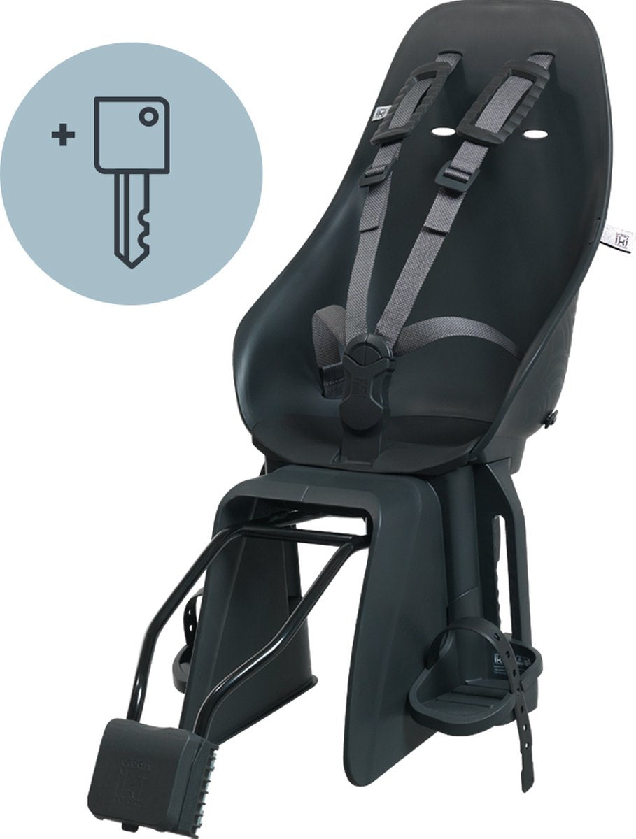 Urban iki fietsstoeltje achter ta–ke framemontage - bincho black bincho black