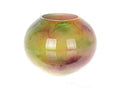 Hbx natural living vaas afrara glas dia22x17cm multikleurig