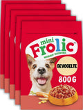Frolic hondenbrokken mini - compleet droogvoer - gevogelte - 5x800g