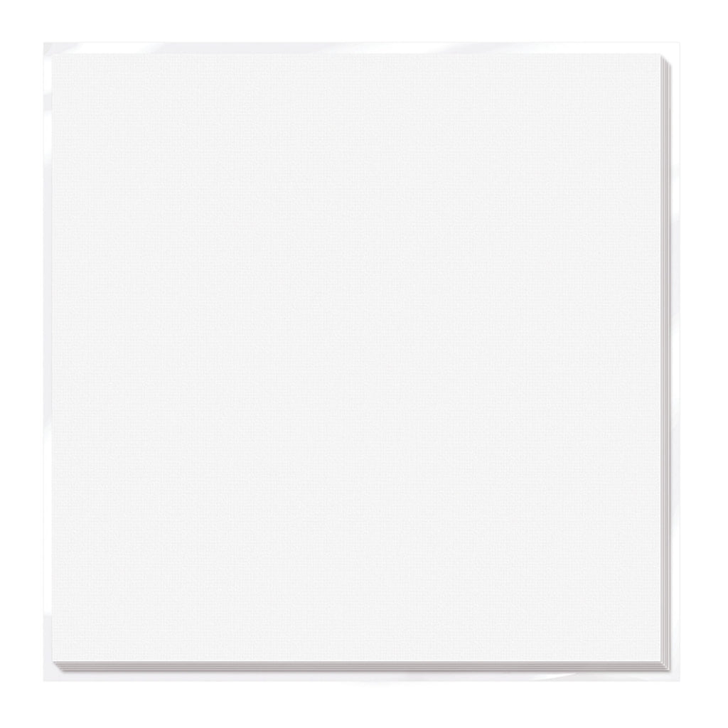 Craft perfect by tonic studios craft perfect • klassieke kaart 30,5x30,5cm 5pcs bright white