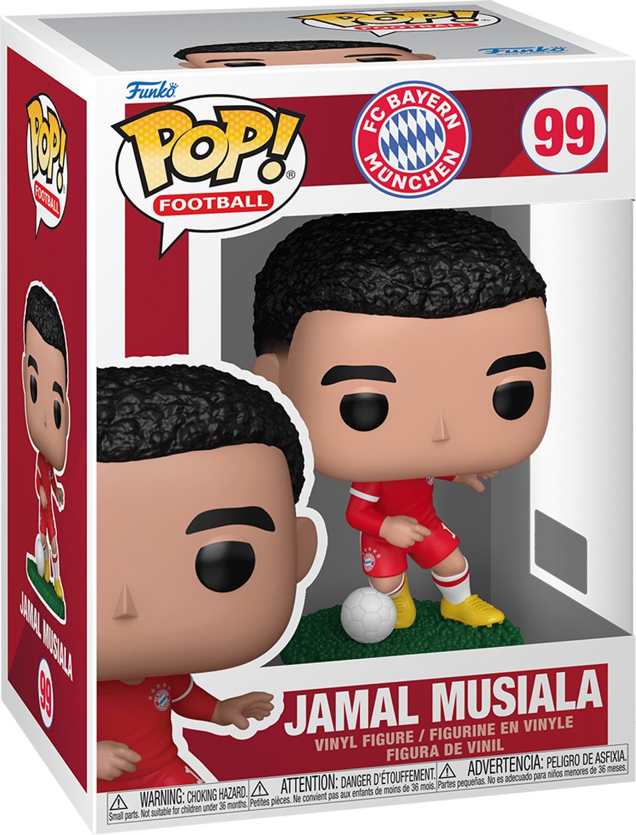 Funko pop! football: fc bayern munchen - jamal musiala #99