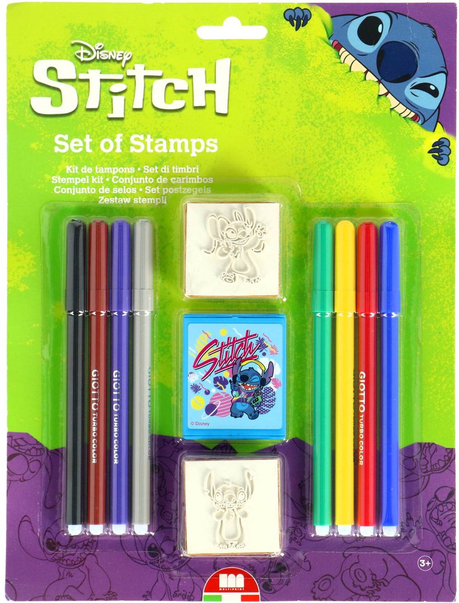 Multiprint Stitch Stempelset, 11-teilig.