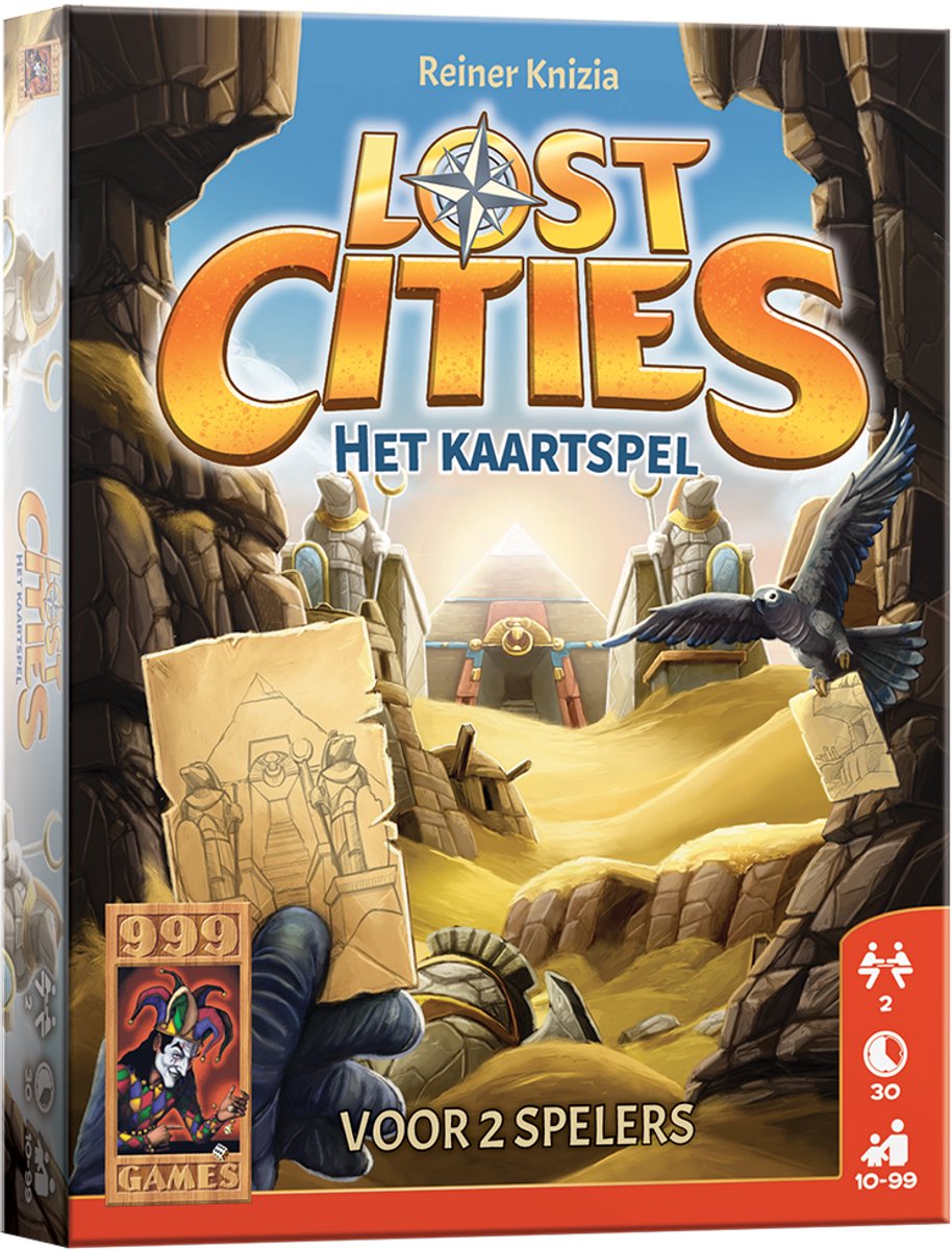 999games 999 games lost cities: het kaartspel
